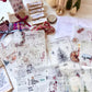 11 CHRISTMAS CARDS · On vellum &amp; matte paper
