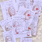 Floral Postcards · Postcards