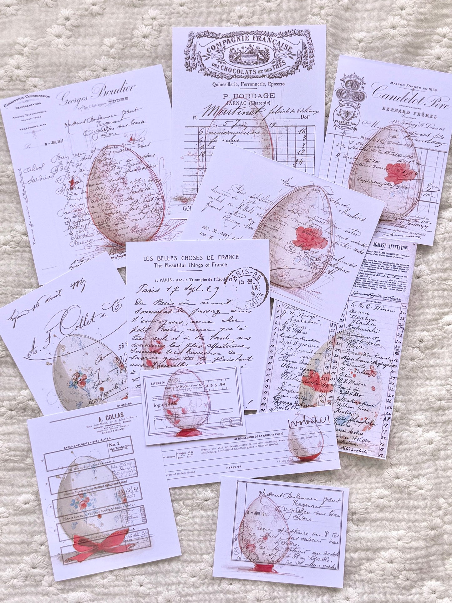 Floral Postcards · Postcards