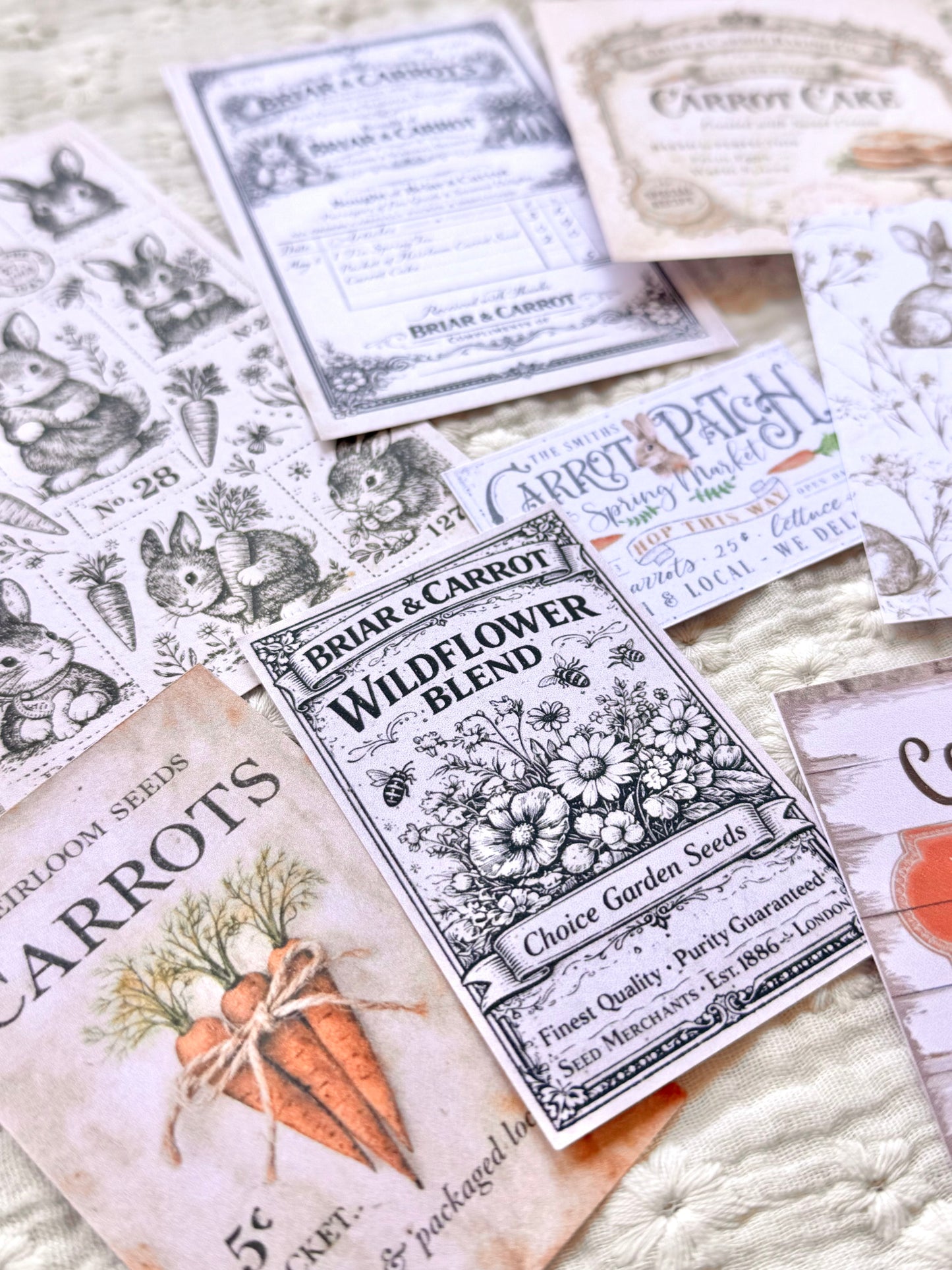 Floral Postcards · Postcards