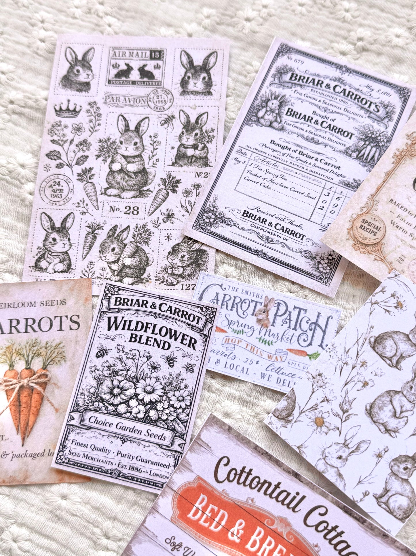 Floral Postcards · Postcards