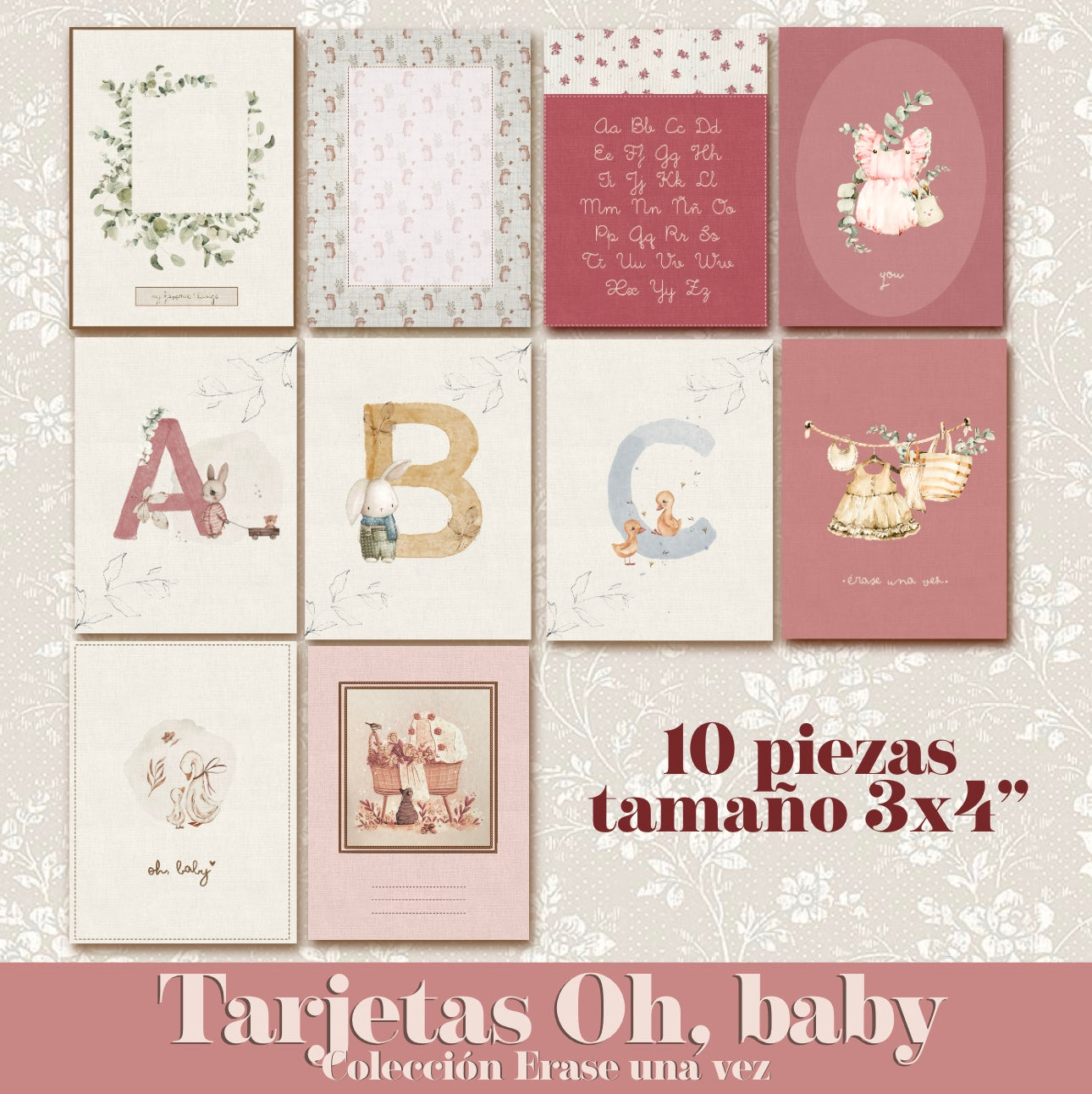 Oh baby - Nursery CARDS