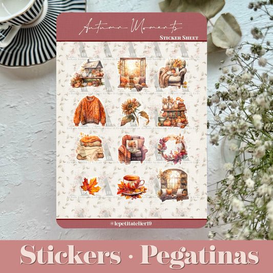 STICKERS · AUTUMN MOMENTS