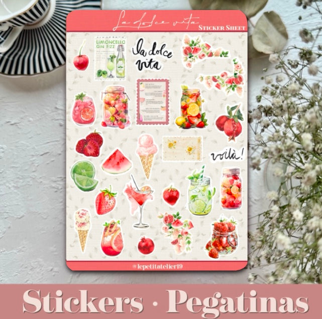STICKERS · LA DOLCE VITA