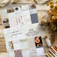 COLECCIÓN de papeles TEXTURA: Pack Tarjetas RUSTIC | Papeles decorados