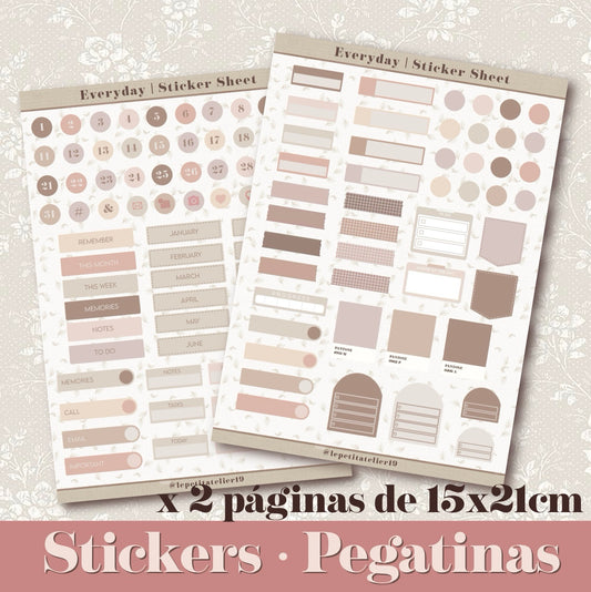 STICKERS · EVERYDAY JOURNALING