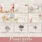 Postcards Floral · Postales