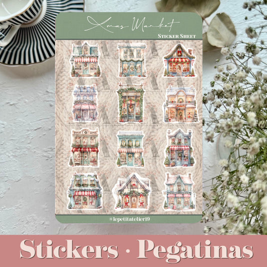 Christmas Stickers · XMAS MARKET