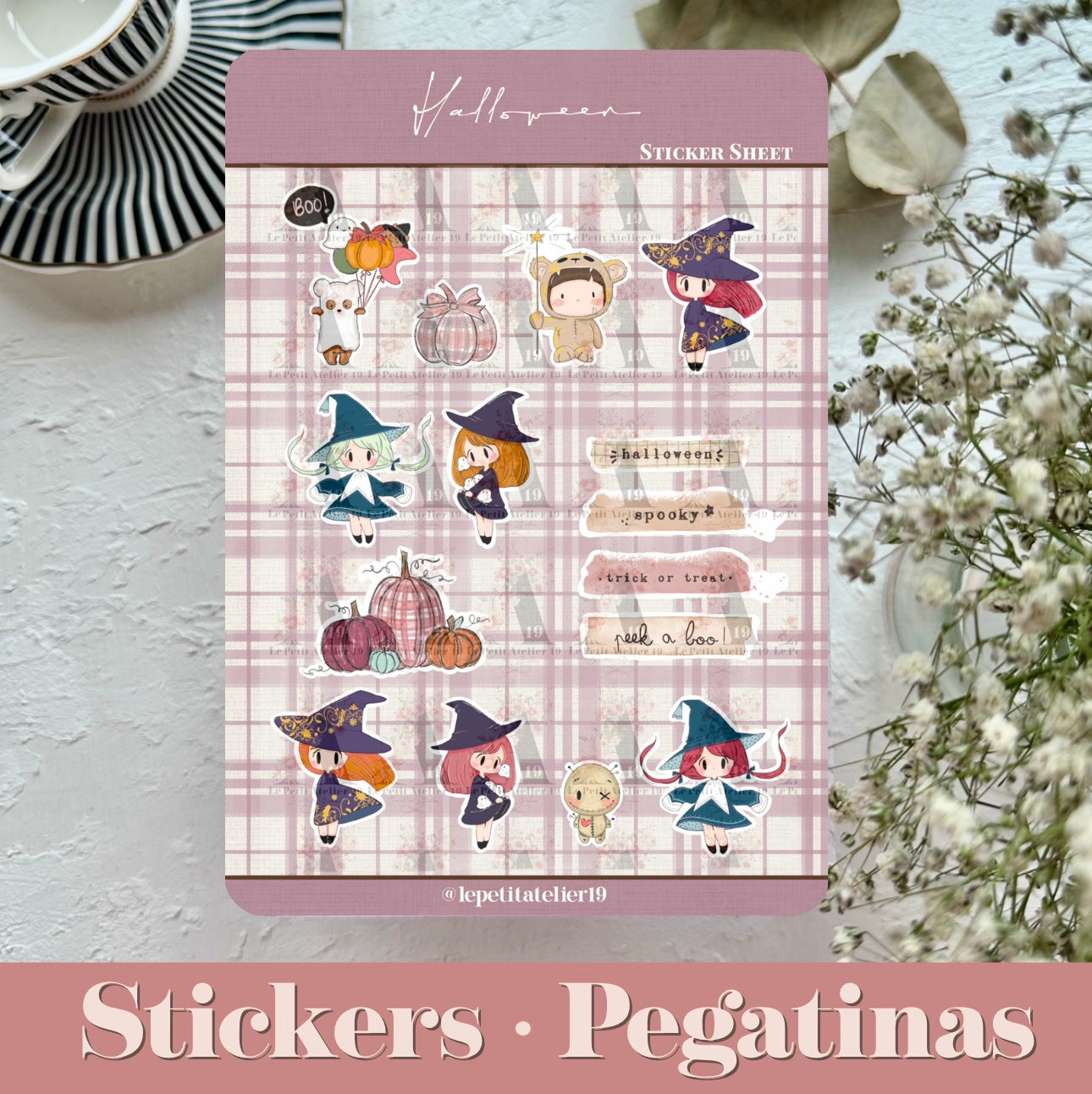 STICKERS · CUTE HALLOWEEN