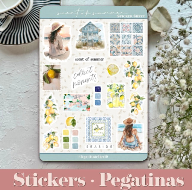 STICKERS · SCENT OF SUMMER
