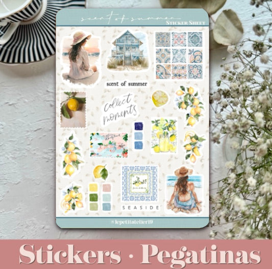 STICKERS · SCENT OF SUMMER
