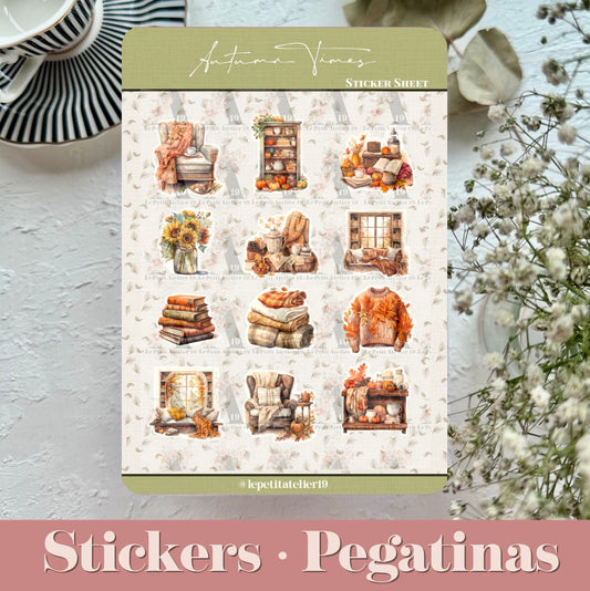 STICKERS · AUTUMN TIMES