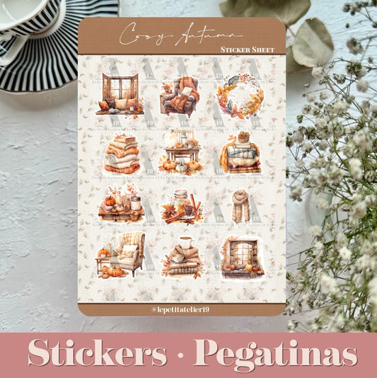 STICKERS · COZY AUTUMN