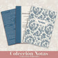 COLECCION NOTAS Toile de Jouy · 3 laminas