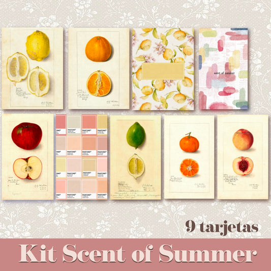 SCENT OF SUMMER · Tarjetas