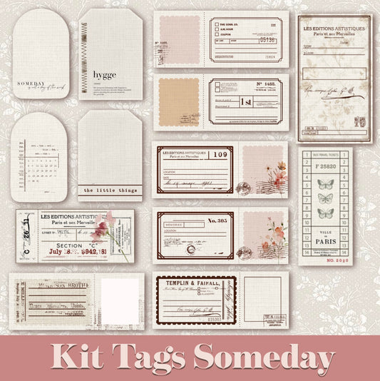 Kit Tag Someday · Etiquetas