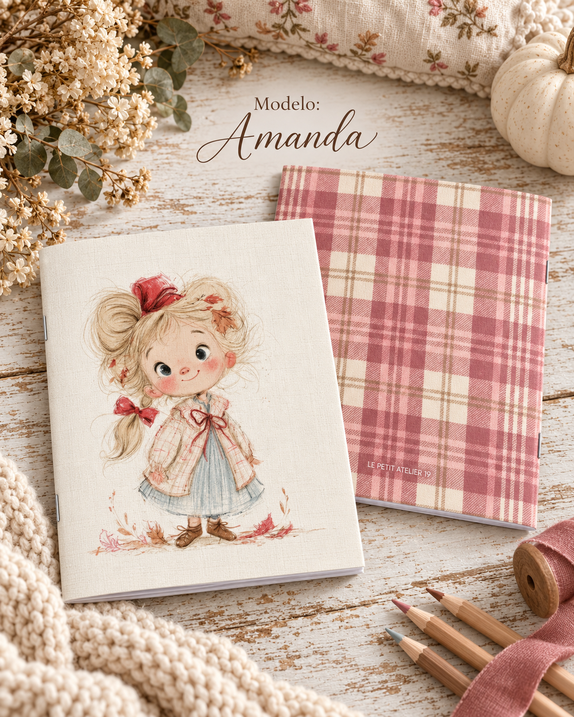 LIBRETAS · Colección Cute Girl