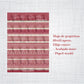 Christmas STICKERS SWEATER WASHI
