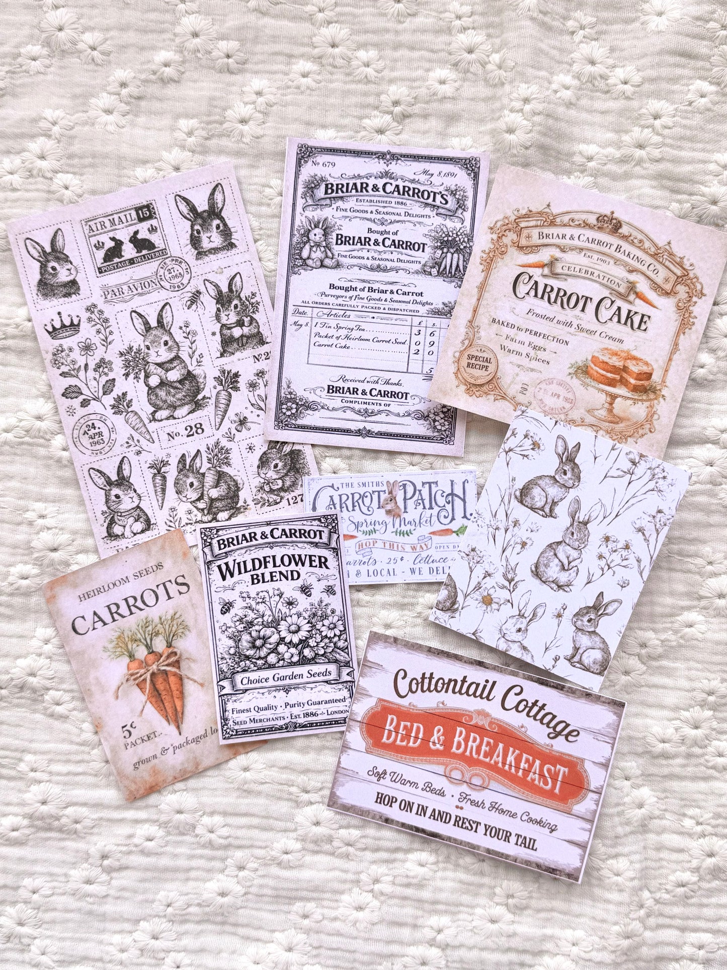 Floral Postcards · Postcards