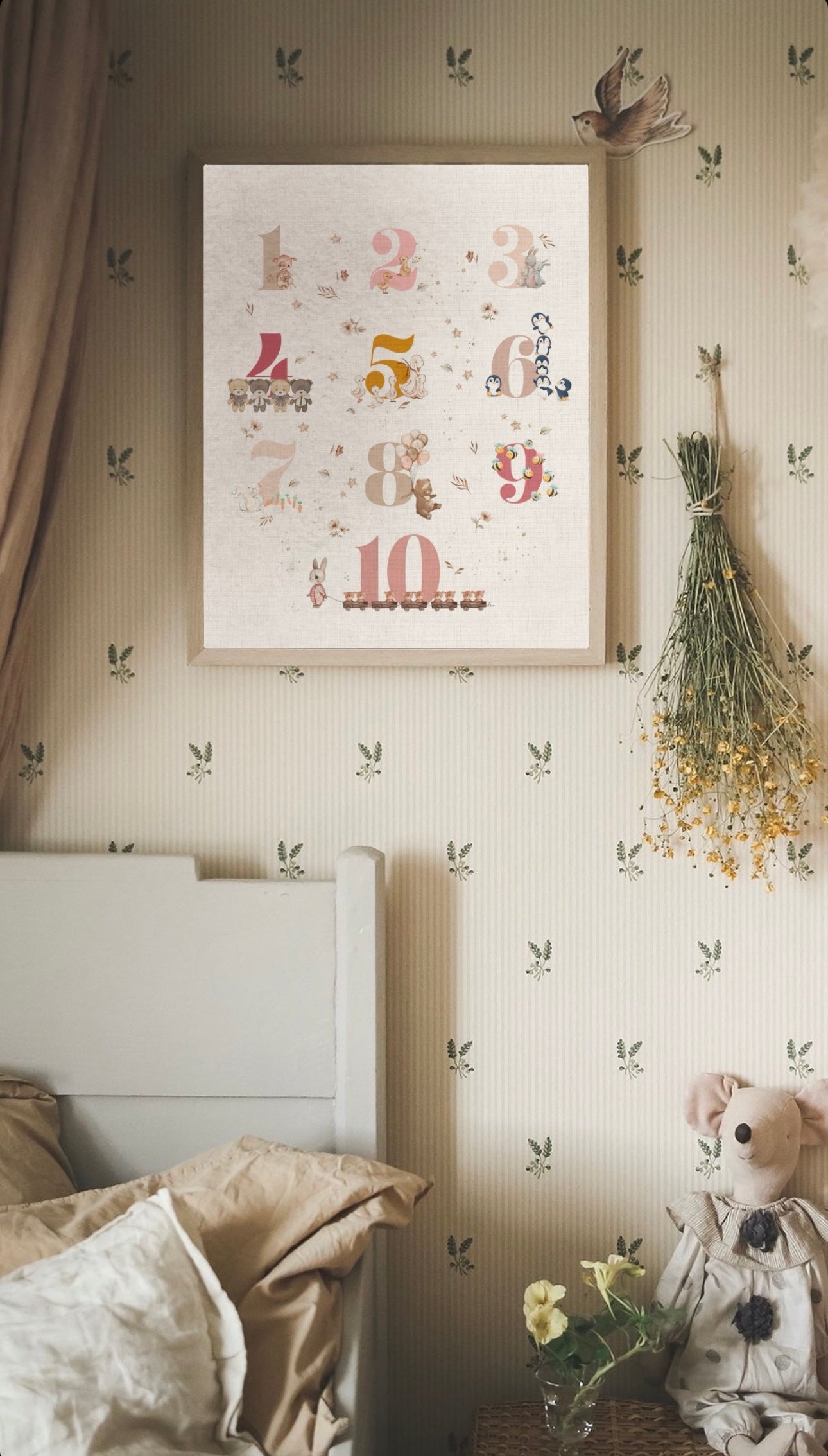 Children's print "NUMBERS"