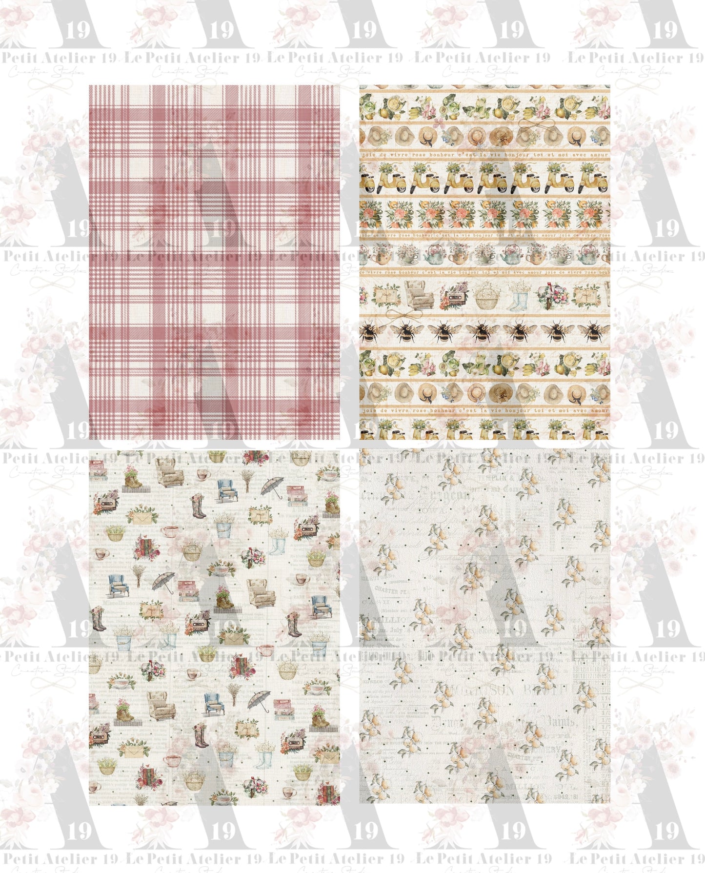 Colección de papeles DIECINUEVE | Papeles decorados