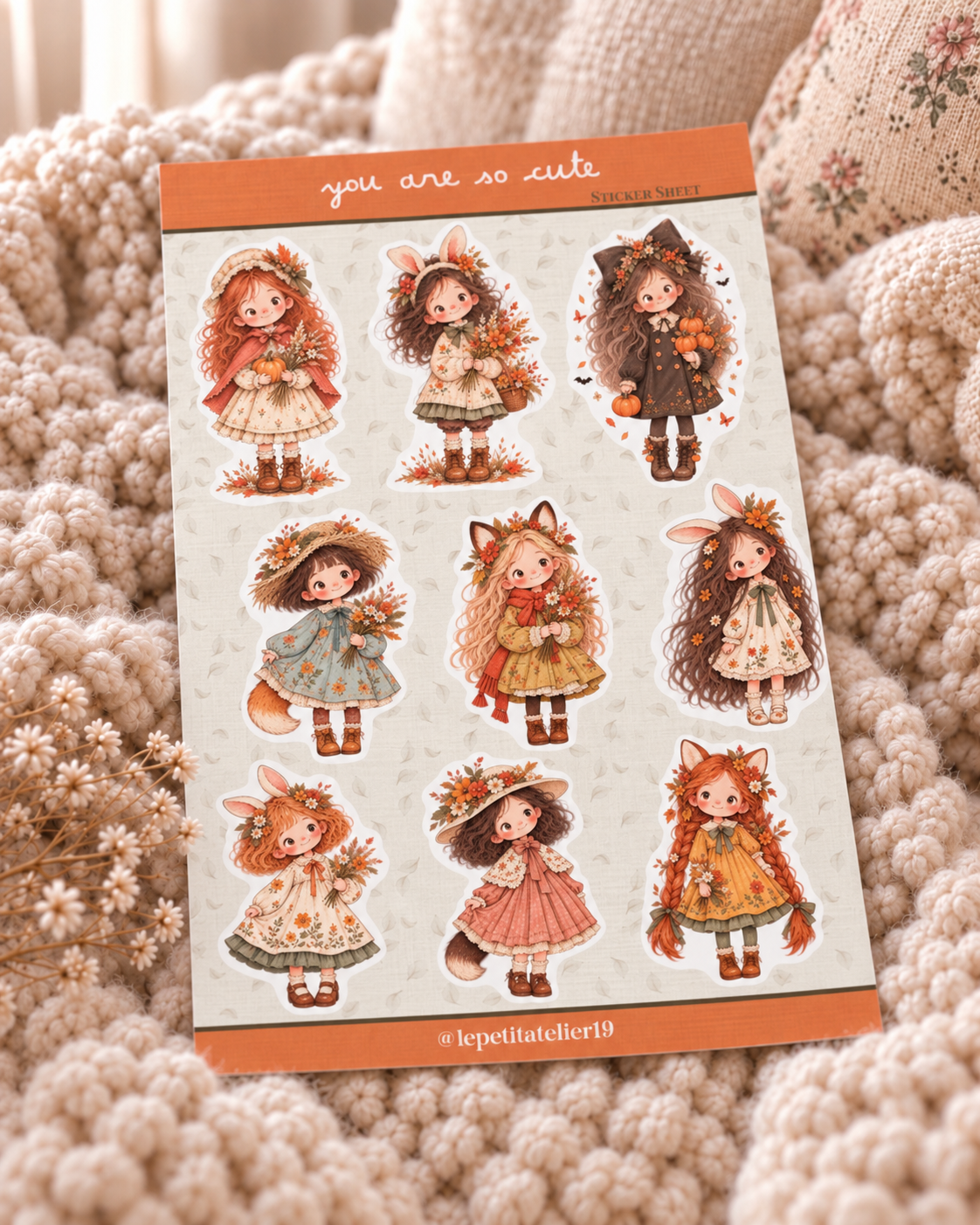STICKERS · YOU ARE SO CUTE