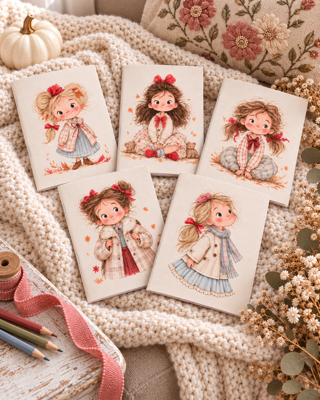 LIBRETAS · Colección Cute Girl
