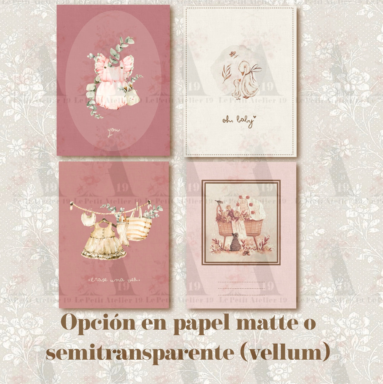 Oh baby - Nursery CARDS