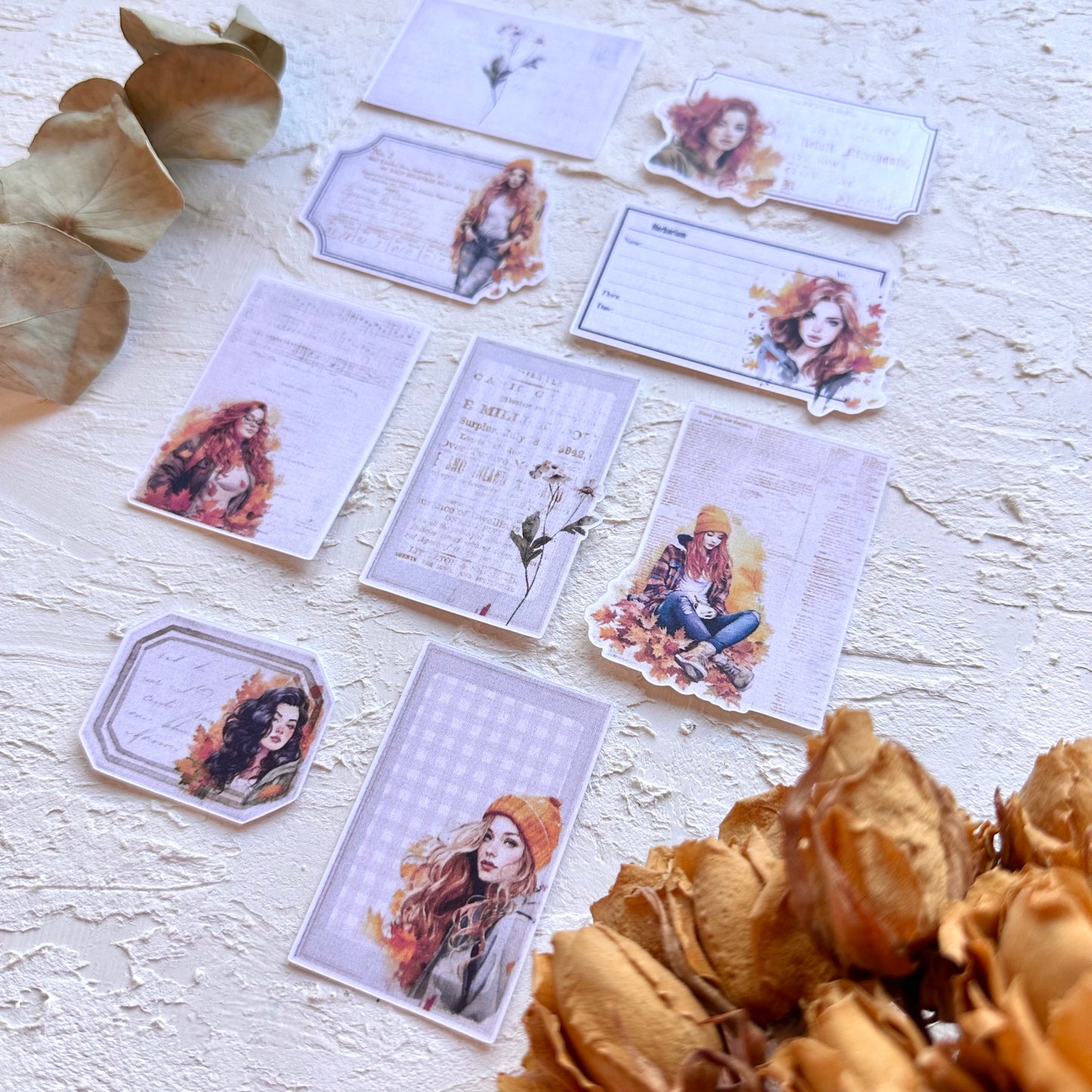 DIE CUTS Autumn Girls