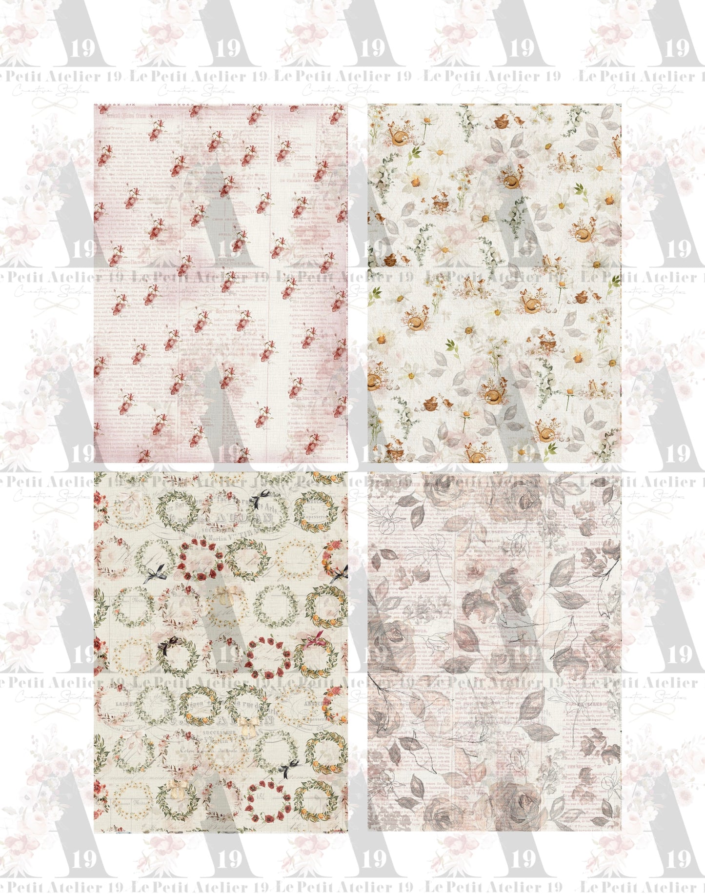 Colección de papeles DIECINUEVE | Papeles decorados