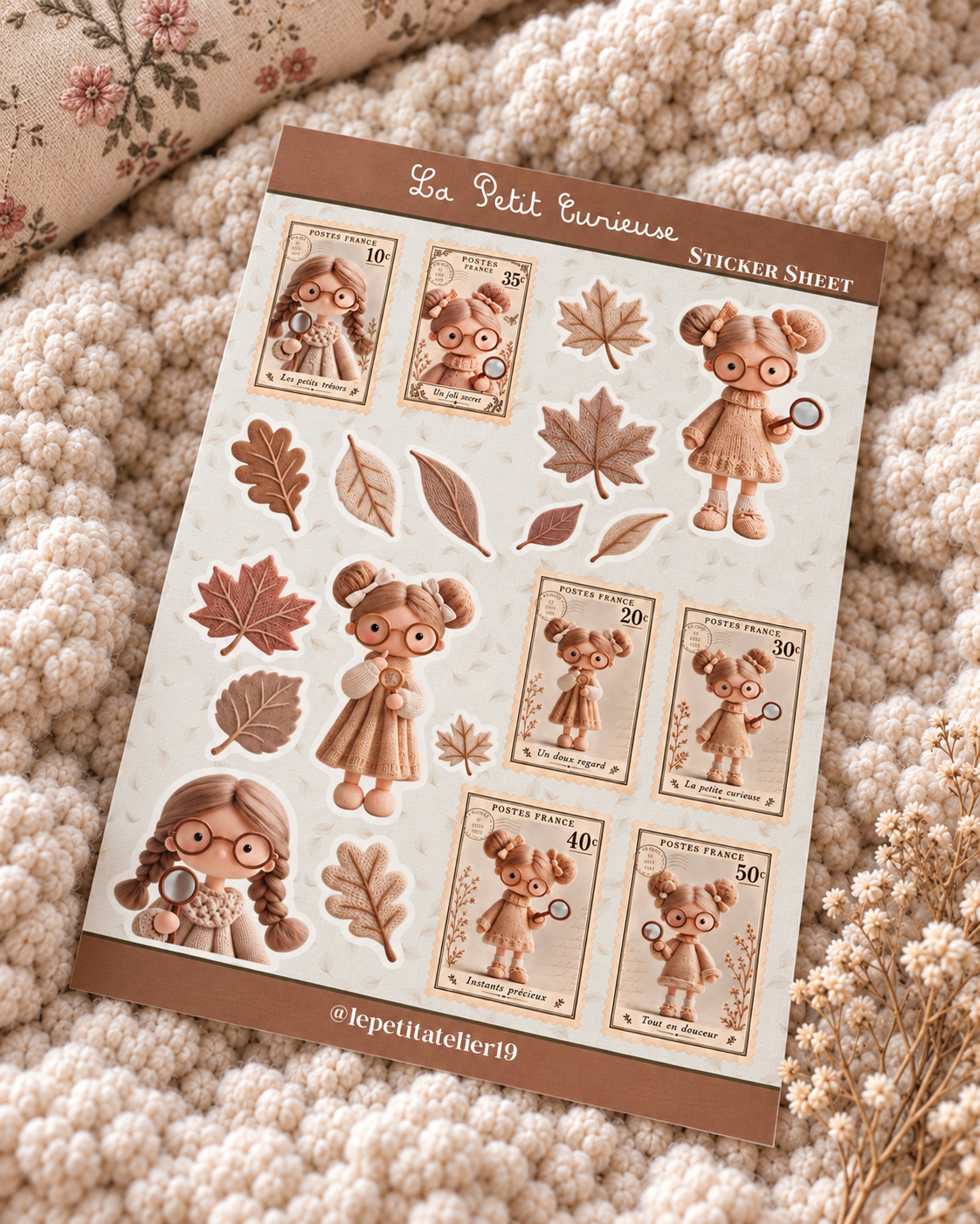 STICKERS · LE PETIT CURIEUSE
