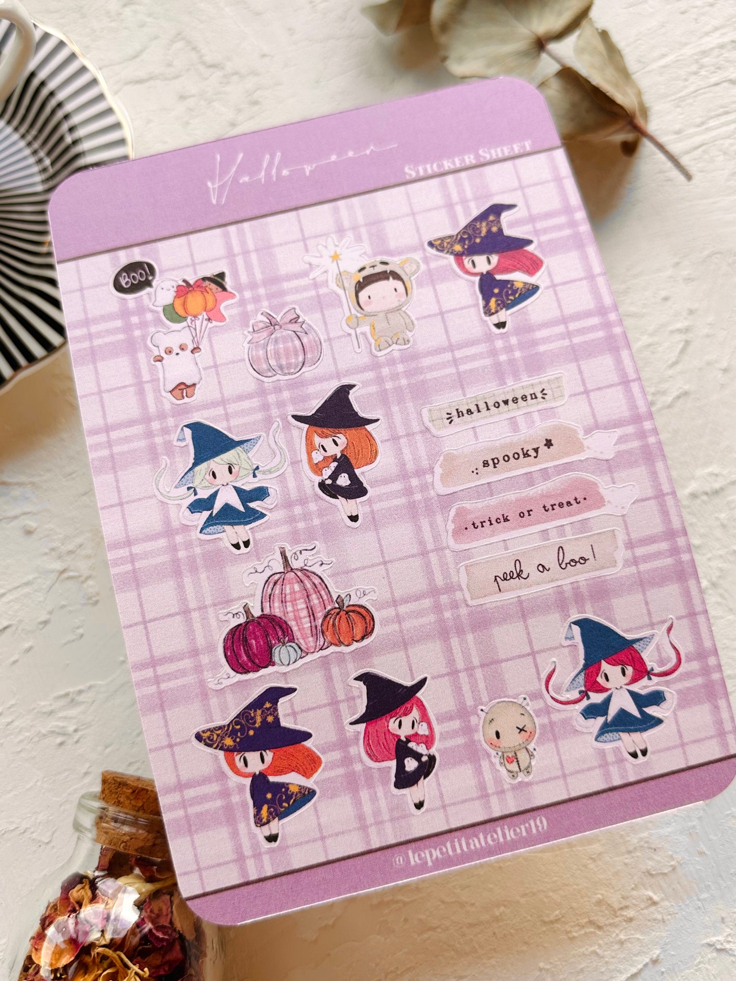 STICKERS · CUTE HALLOWEEN