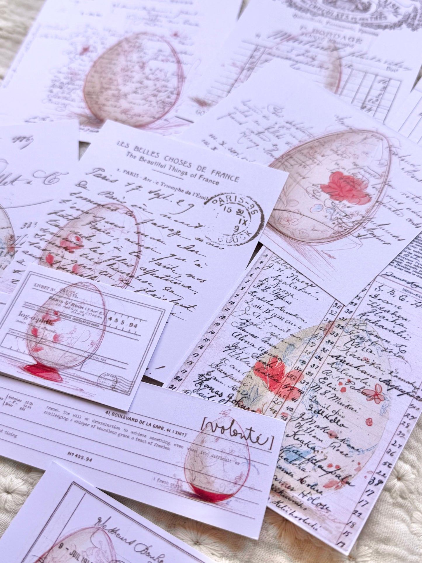 Floral Postcards · Postcards