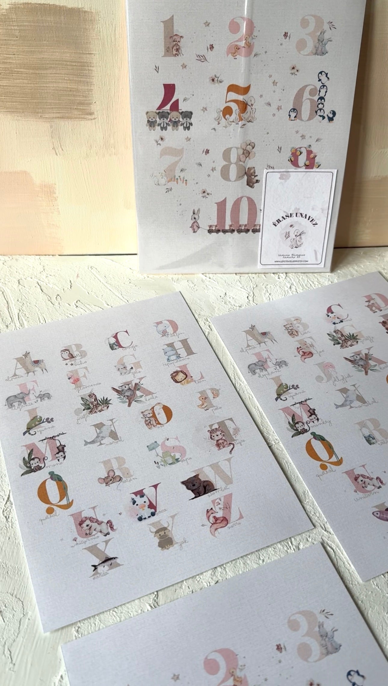 Children's print "NUMBERS"
