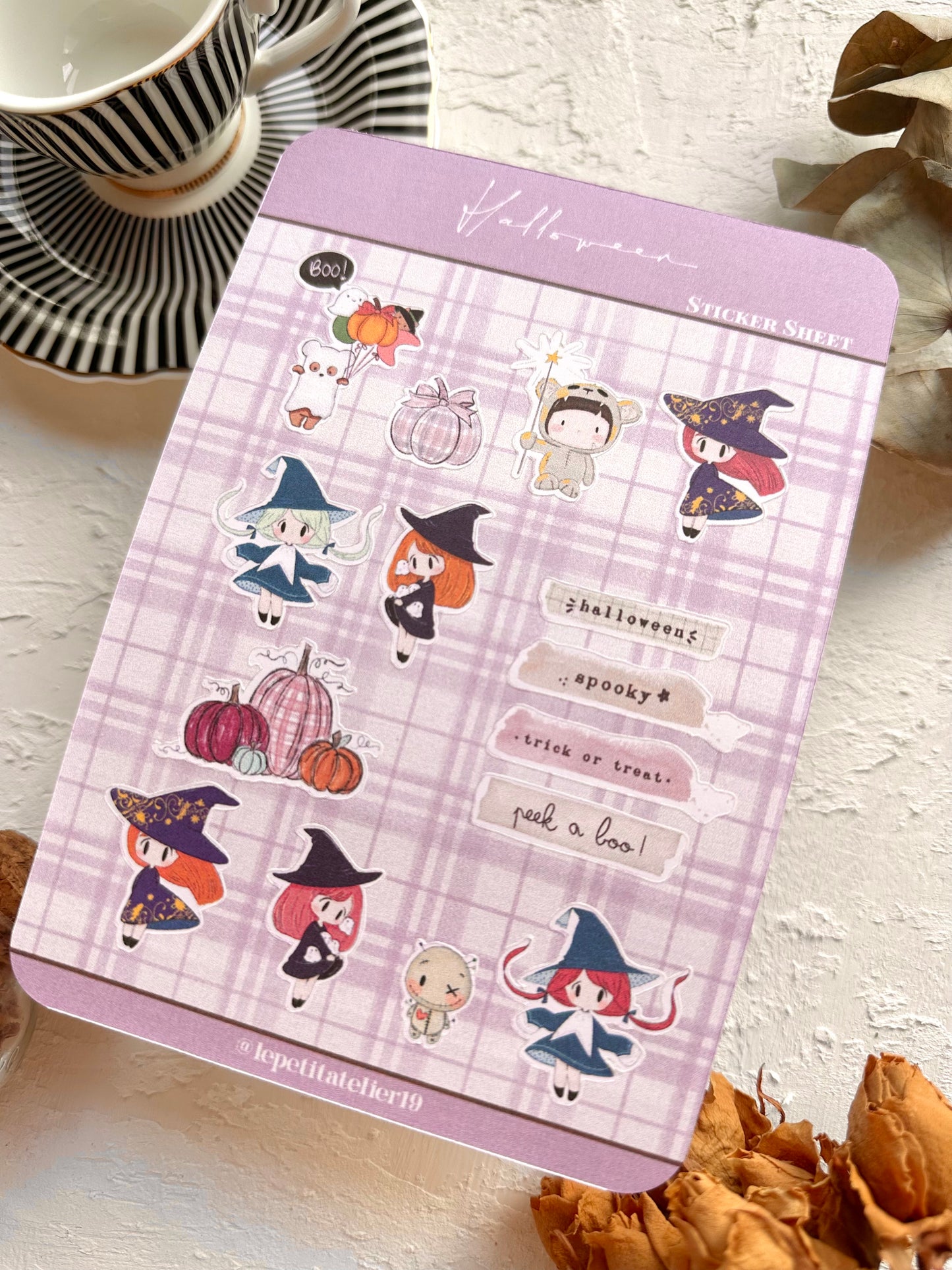 STICKERS · CUTE HALLOWEEN