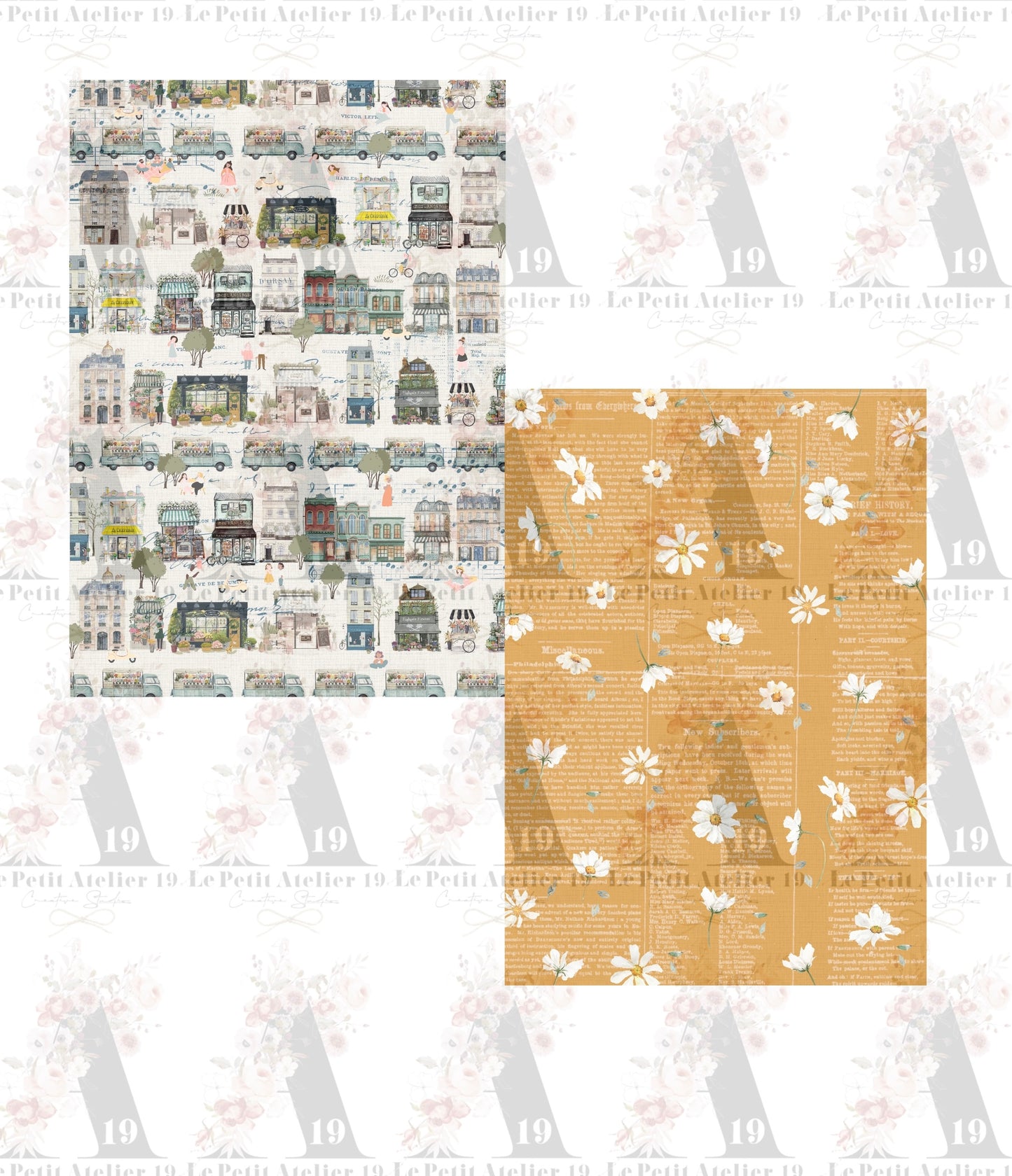 Colección de papeles DIECINUEVE | Papeles decorados