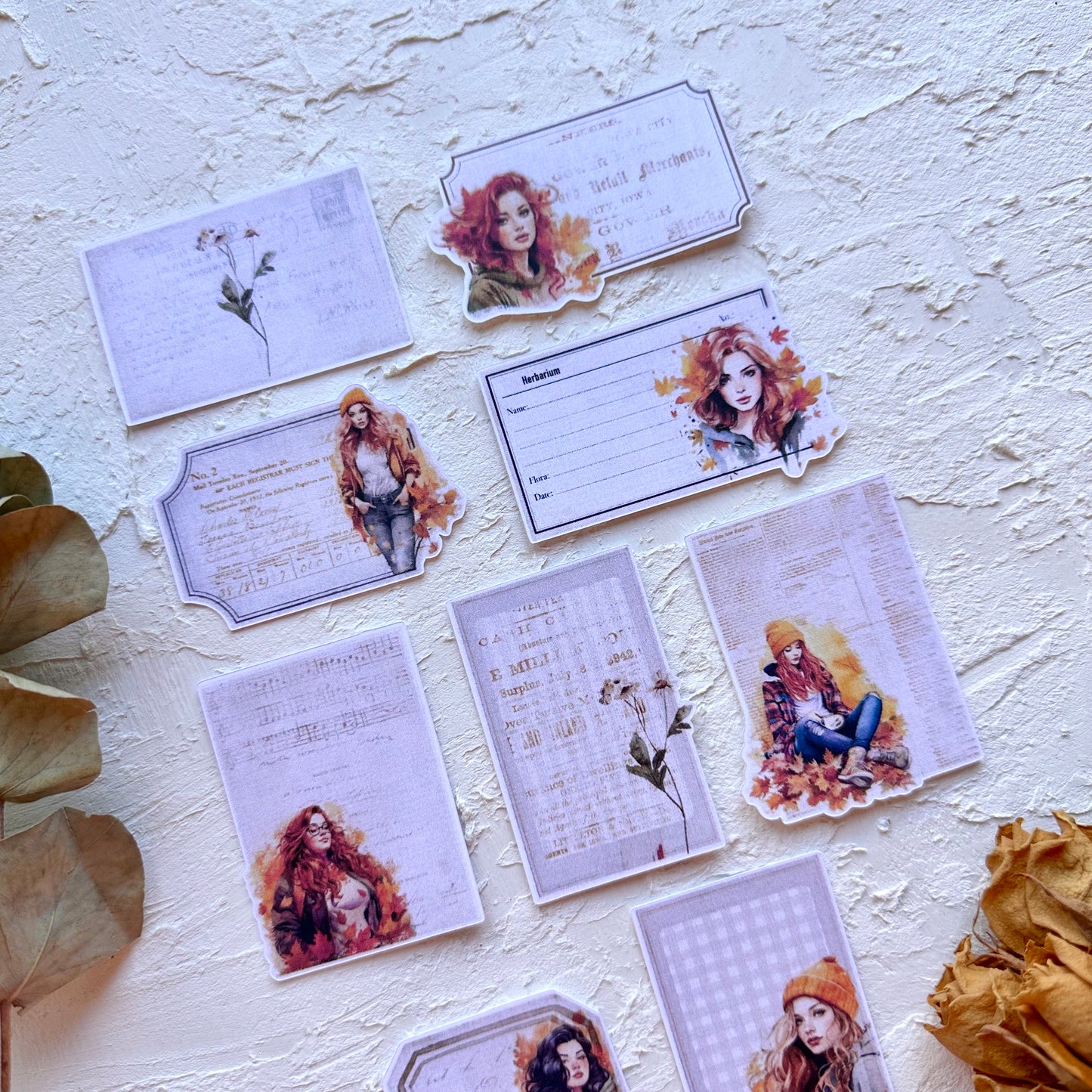 DIE CUTS Autumn Girls