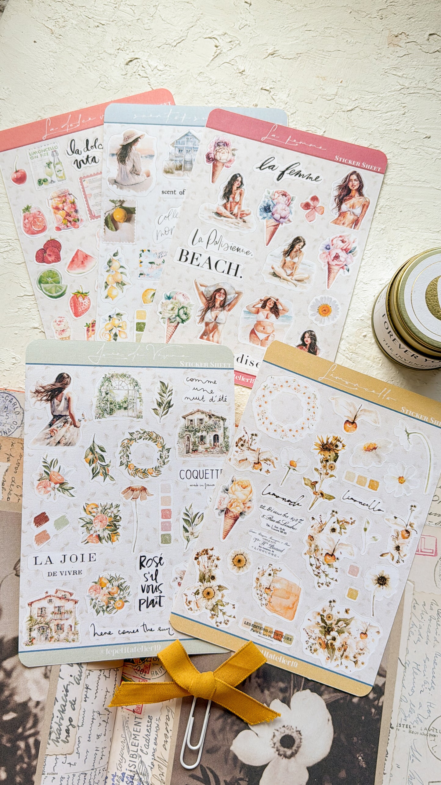STICKERS · LA DOLCE VITA