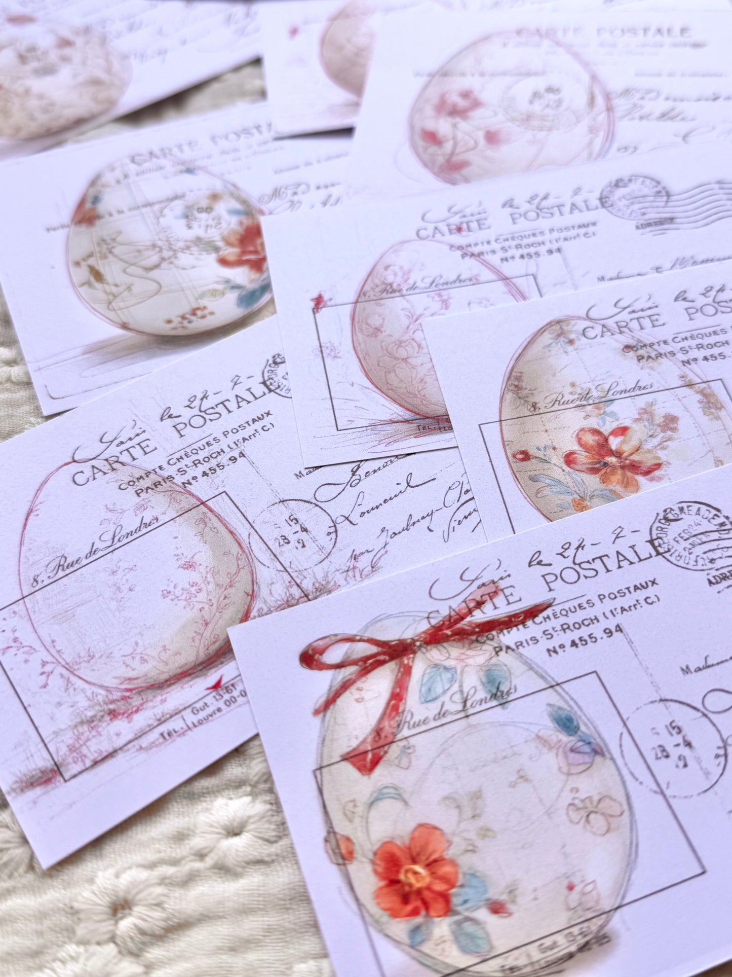 Floral Postcards · Postcards