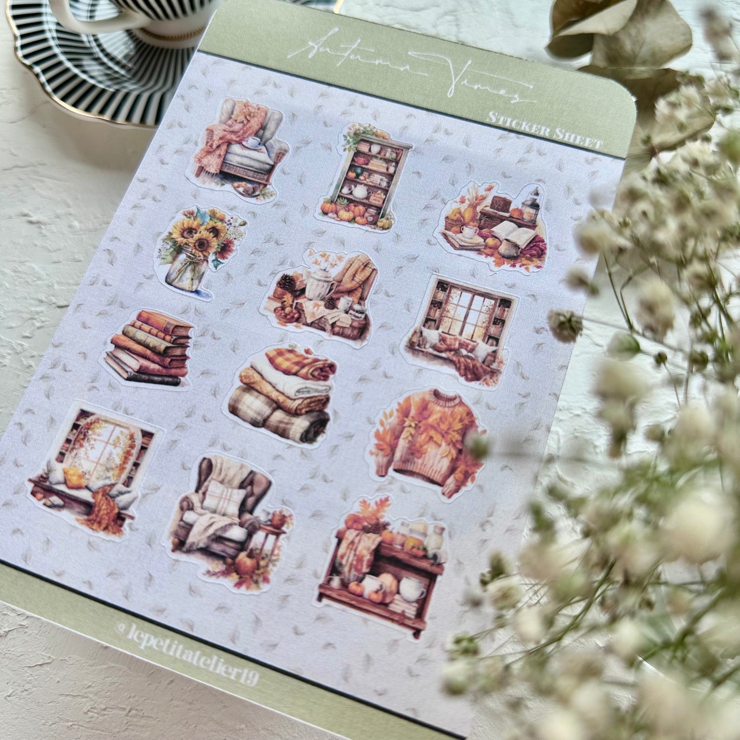 STICKERS · AUTUMN TIMES