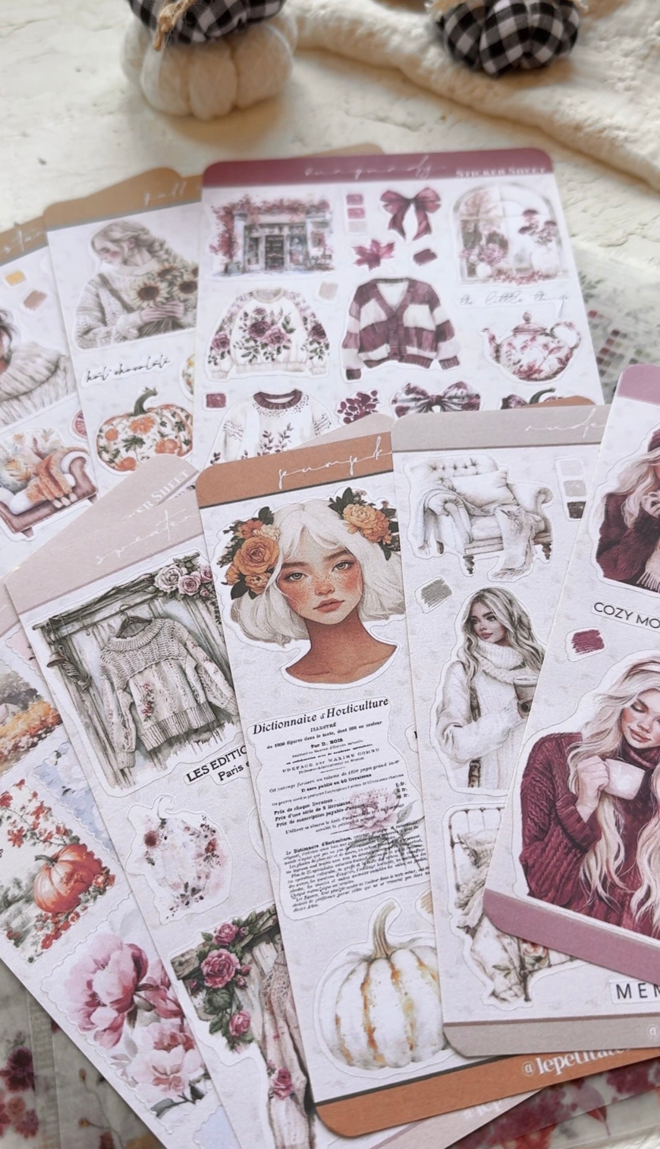 STICKERS · PUMPKIN SPICE