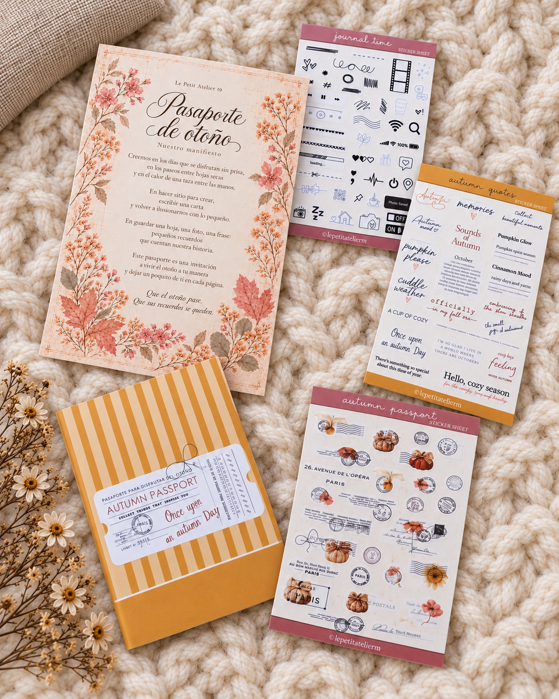Autumn Passport Kit
