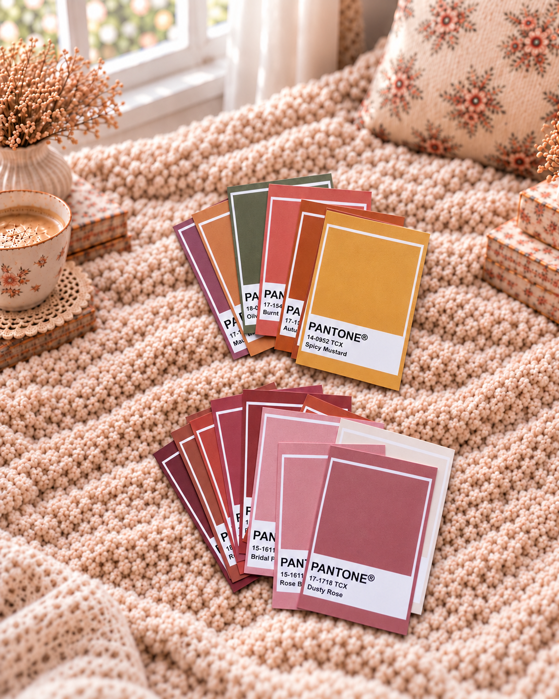 Tarjetas Pantone · Autumn Edition