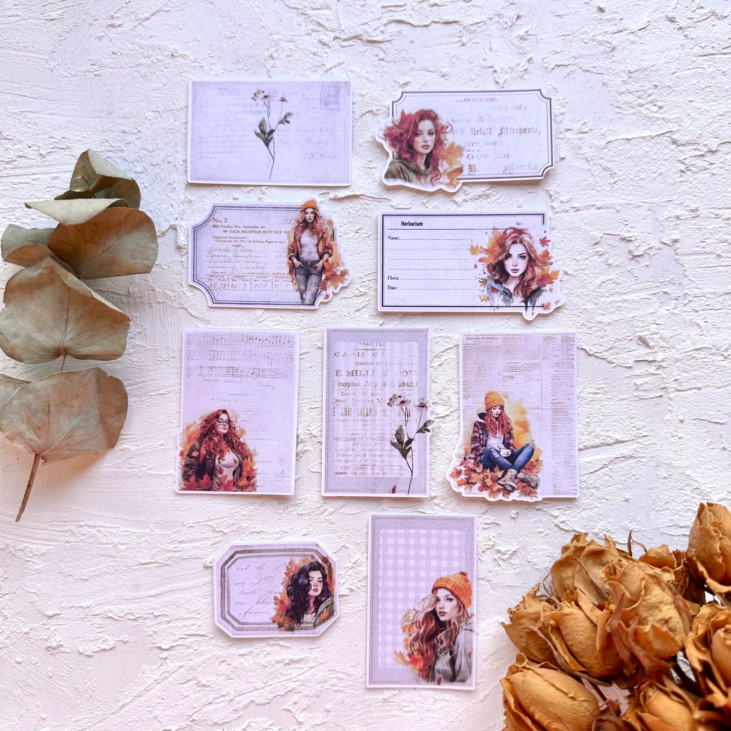 DIE CUTS Autumn Girls