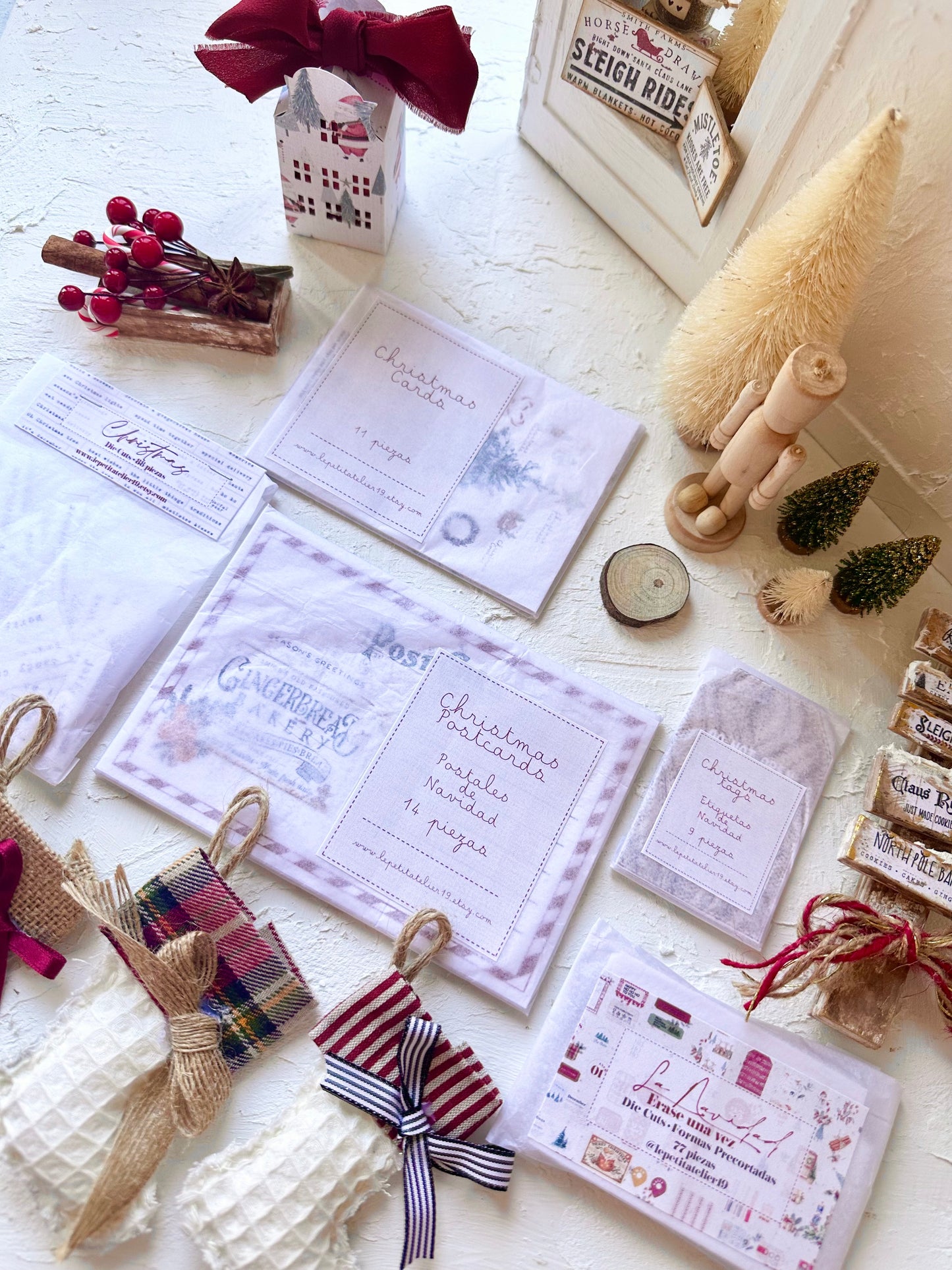 14 CHRISTMAS POSTCARDS