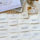18 Frases en papel algodón (handmade paper)