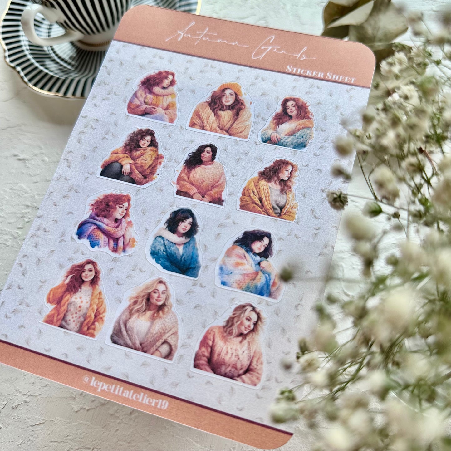 STICKERS · AUTUMN GIRLS