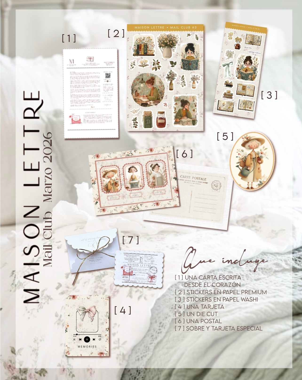 MAIL CLUB · Maison Lettre (Envios en España)
