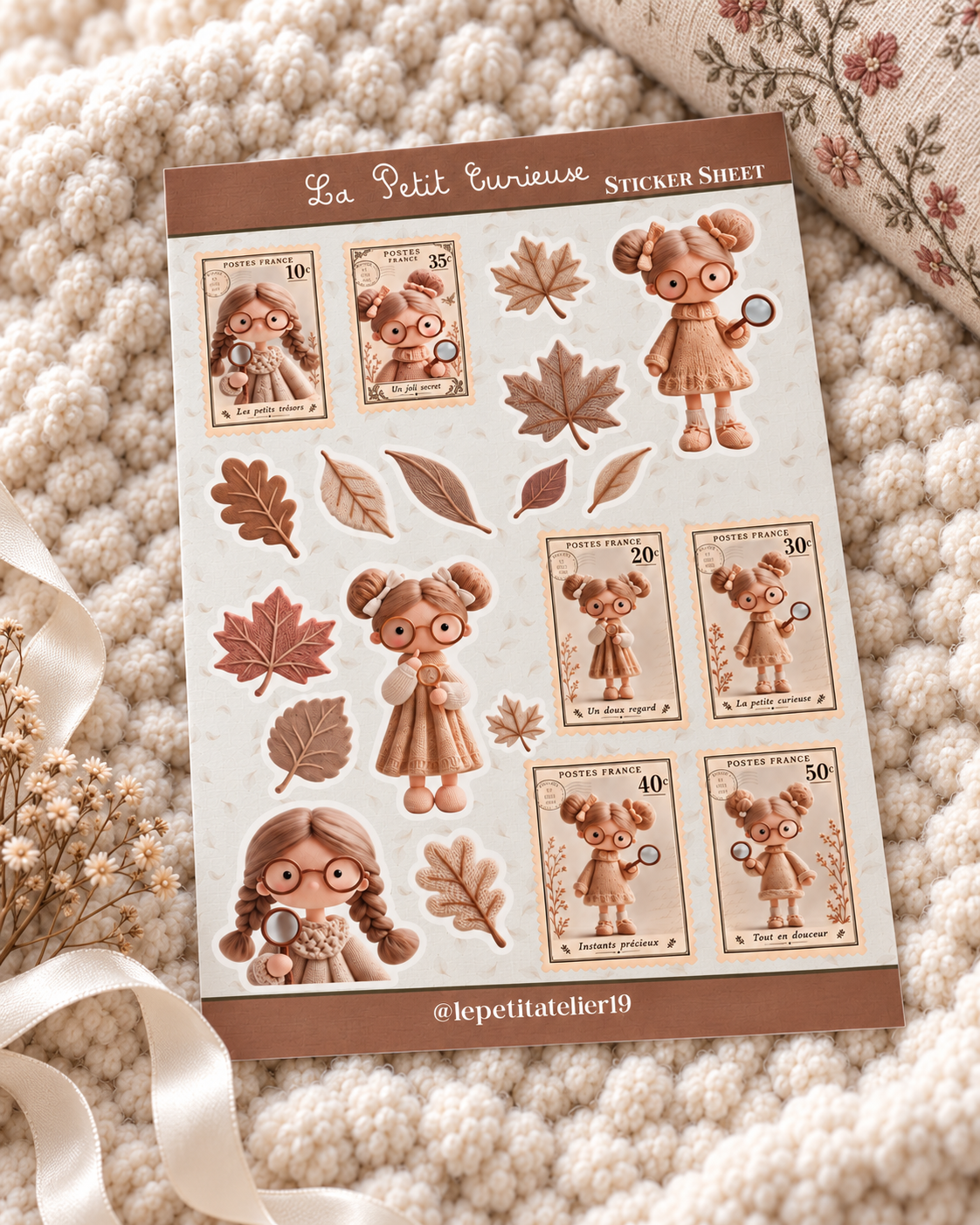 STICKERS · LE PETIT CURIEUSE