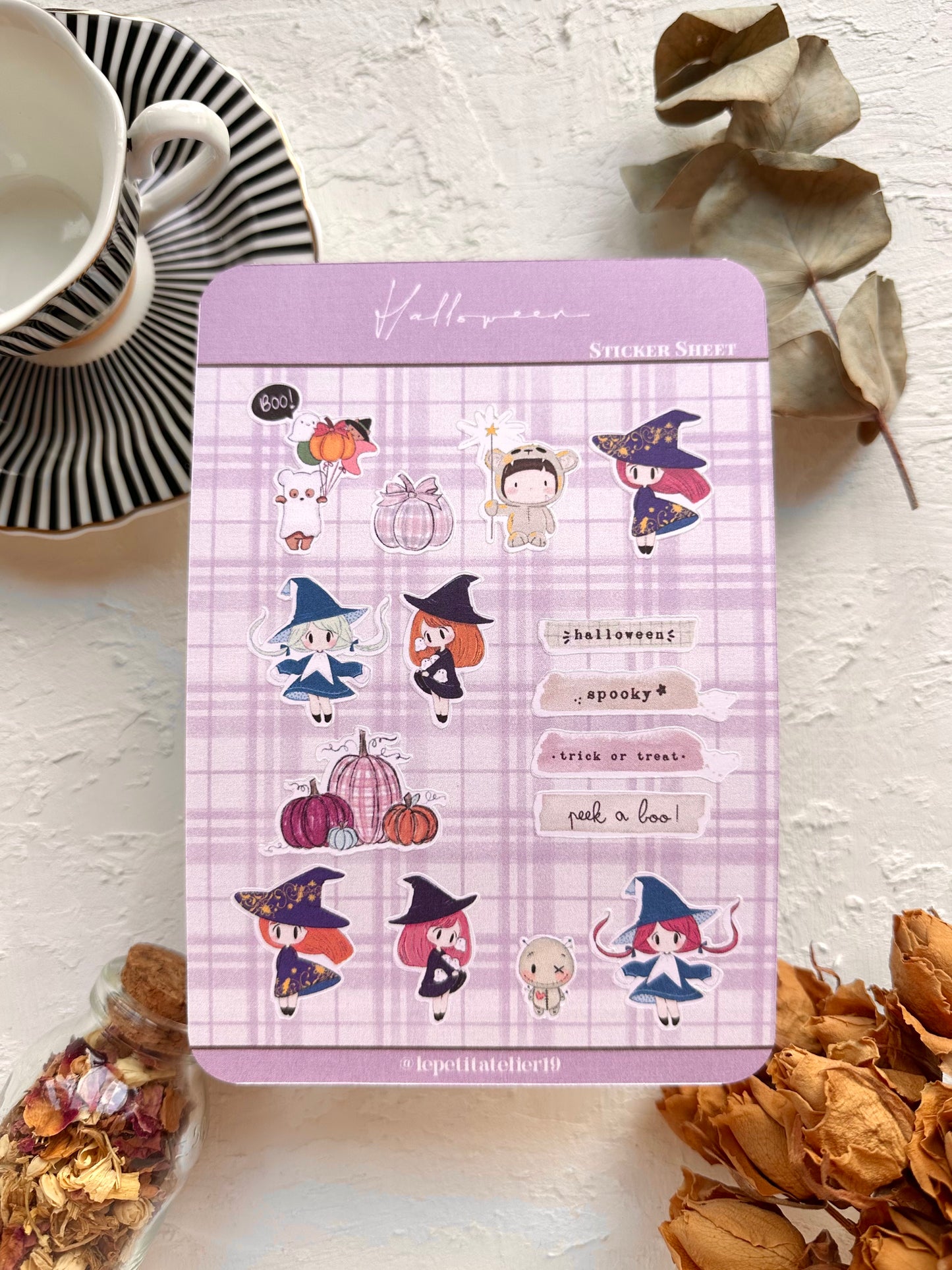 STICKERS · CUTE HALLOWEEN